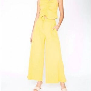 Callahan Yellow wide leg Pants